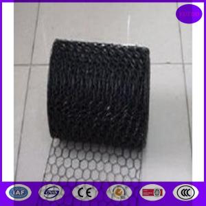 Cheap Black Vinyl Chicken Wire Mesh Panels for Cages ，decoration and construction wholesale
