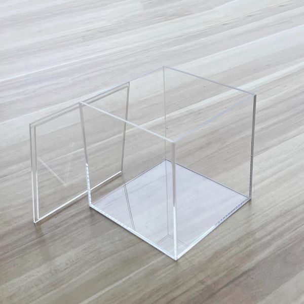 Factory Customized Acrylic Display Cube Box Clear Acrylic Storage Display Box
