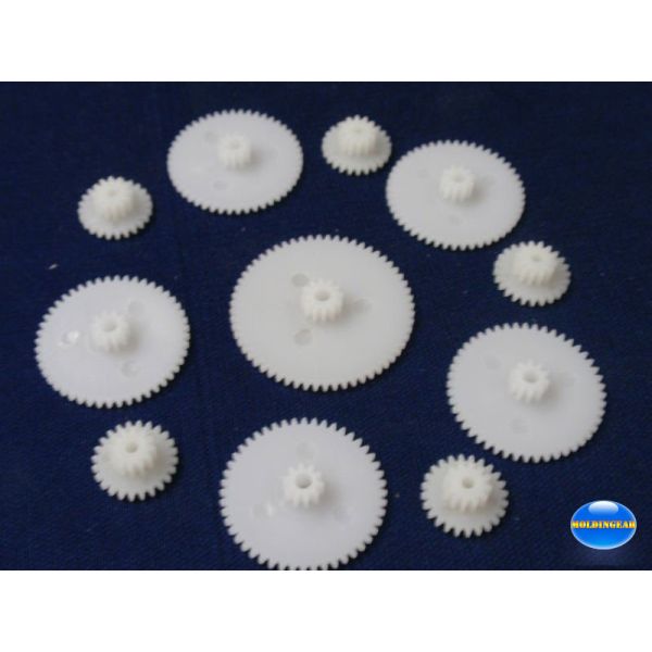 Wholesale of 0.5M standard plastic spur gear with various teeth for RC car and toy car