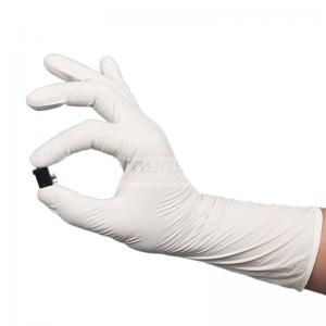 Cheap 300mm / 12 Inch Cleanroom Nitrile Gloves For Class 100  ISO wholesale
