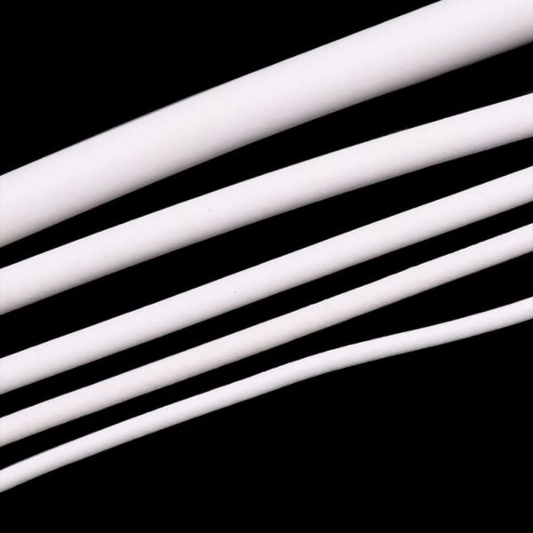 Extruded White Silicone Rubber Sponge Strip for Closed Cell Circular Foam Backer Rod Seal