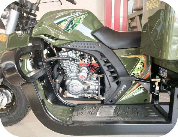 Passenger 150CC 2000kg Automatic 3 Wheel Motorcycle