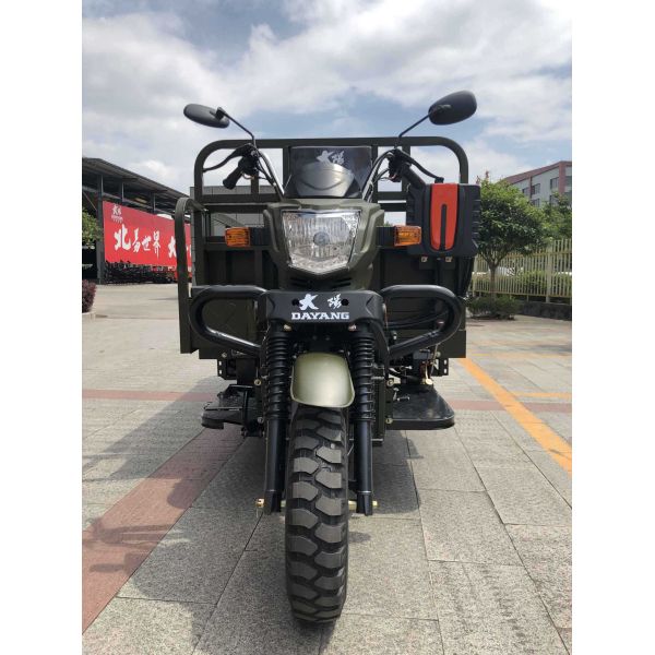 DAYANG 5.0-12 Tire Size Motorized Tricycle for Food Delivery in Tanzania Market