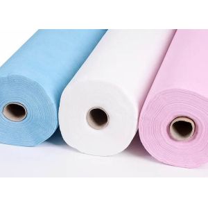 China Disposable Non Woven Bed Sheet SMS Roll 80*180CM on sale