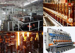 Cheap Small Amber Bottle Glass Bottle Production Machine Pharmaceutical Usage wholesale
