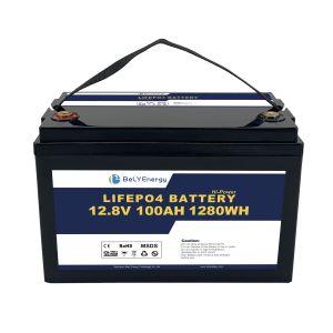 Cheap LiFePo4 Battery 12V 100AH Capacity Smart BMS and Easy Replacement wholesale