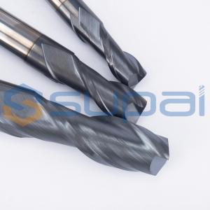 Cheap 2 Flutes Solid Carbide Tungsten CNC Milling Cutter  End Mill Cutters for CNC Milling Machine wholesale