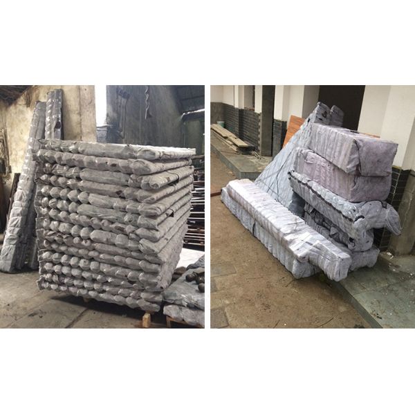 Square Garden Wooden Pavilion Gazebo Hexagon Pergola Grey 2.6m