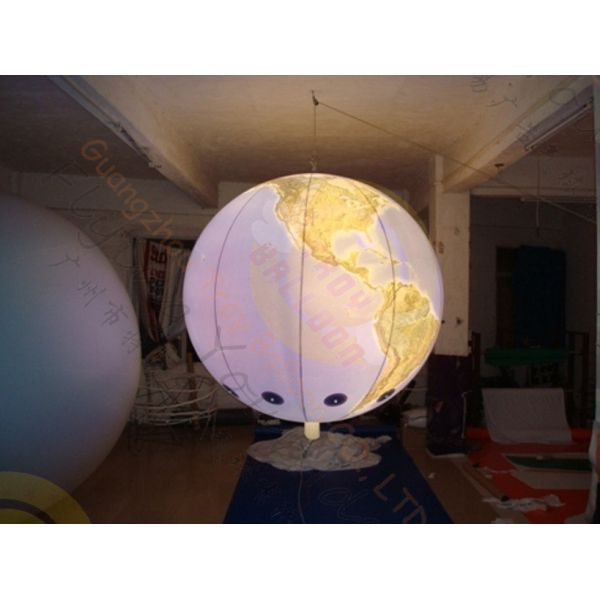 Customized Round 2.5m Sport Balloons Inflatable Durable Fire Resistant