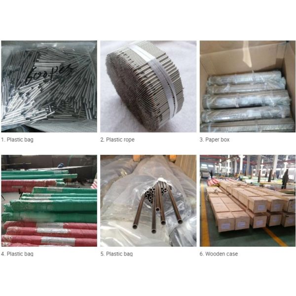 201 304 316 Micro Bright Annealing Stainless Steel Capillary Tube / Tubing / Pipe