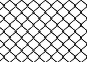 Cheap 6ft Black Vinyl ODM Coated Chain Link Fence For Animal Enclosure wholesale