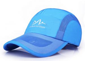 Cheap Royal Blue Mesh Trucker Baseball Caps , Soft Touch Low Profile Trucker Hat wholesale