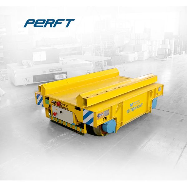 1-50 Ton Battery Power Ladle Transfer Cart Factory Heavy Metal Handing