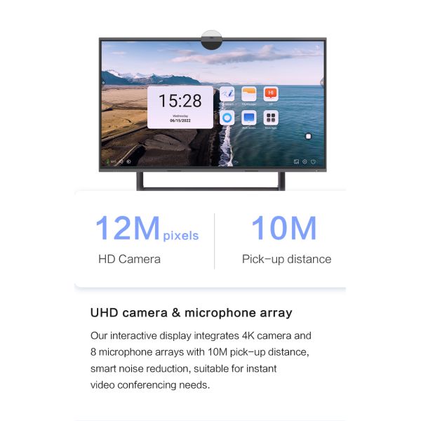 Infrared 110 Inch Interactive Smart Board Panel Screen For School Office