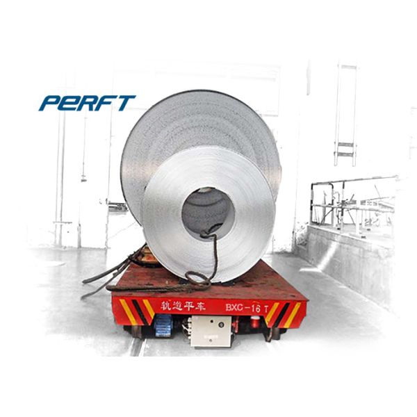 15ton Coil Transfer Trolley with Removable Support Suitable for Coil Transportation on Rail