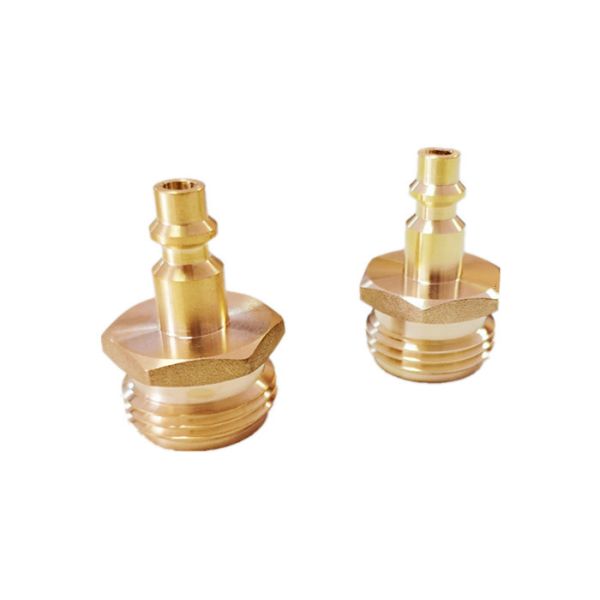 3/4" -11.5NH Blow Out Plug With Brass Quick Connect Lead Free