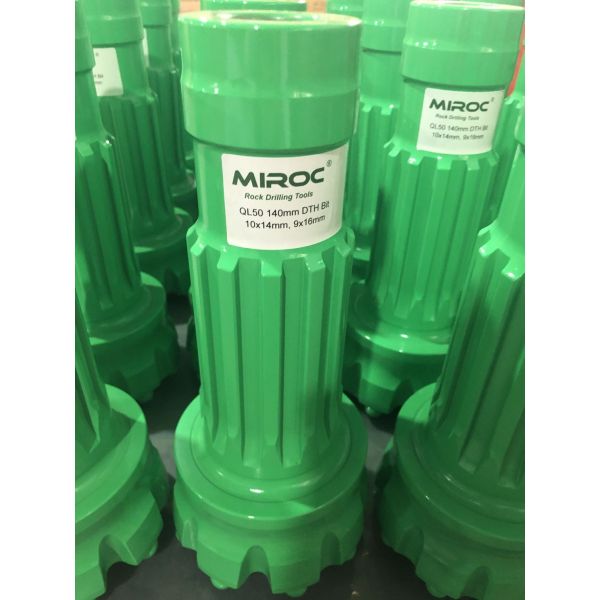 QL50 140mm DTH Hammer Bit For Open Pit Mining And Water Well Drilling