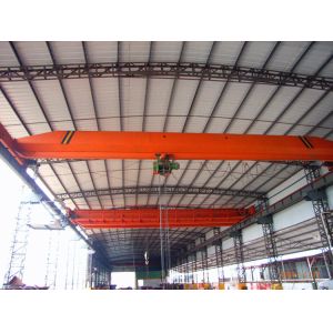 15Ton Single Girder Overhead Crane 3Ph With Electric Hoist