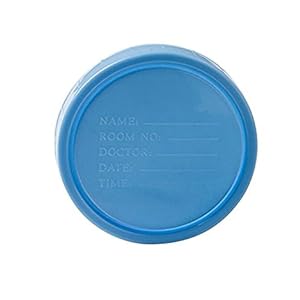 Specimen Cups With Leak Proof Screw On Lids - 4oz Clear Non-Sterile Urine Sample Jars - Containers
