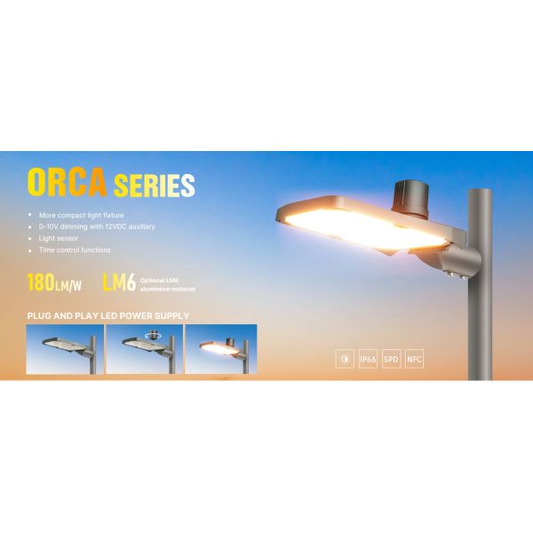 IP66 LED Parking Lot Light T2/T3/T4 Beam Angle Suitable for -40°C to 50°C Temperature Conditions