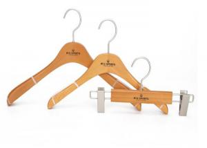 Cheap Coat and Pants Wooden Clothing Store Hangers For Sports Garment Shop wholesale