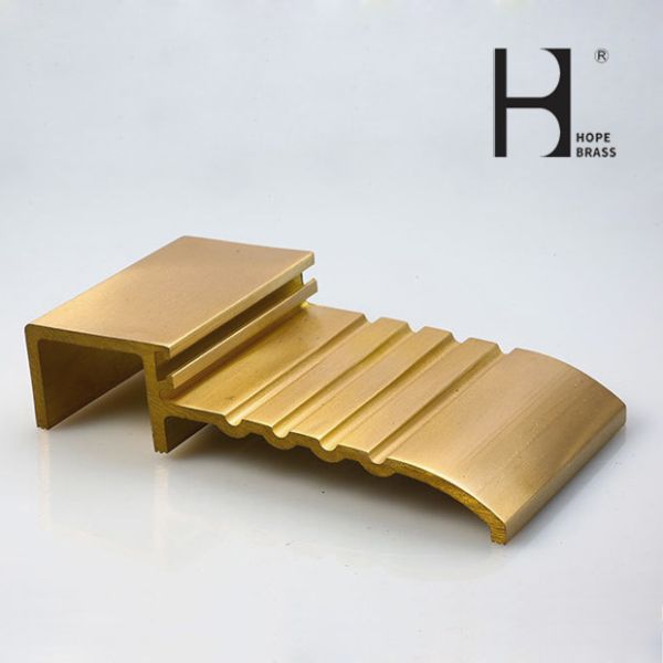 New Self Designed Anti-Slip Copper Stair / Flooring Non-Slip Nosing