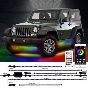 China Dream Chasing Color Car Underglow Kit Neon Lights 50cm 120cm Waterproof on sale