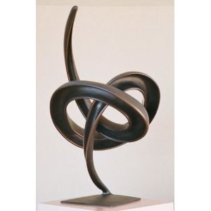 OEM Interior Copper Art Sculpture Painted Abstract Resin Sculptures