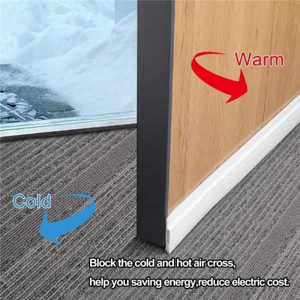 Door Gap Filler Bottom For Large Gap Adhesive Door Sweeps For Exterior Interior Doors