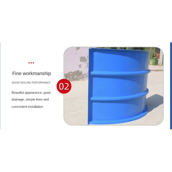 High Strength Lightweight Frp Grp Wastewater Pool Cover For Petrochemical Pollution Industry