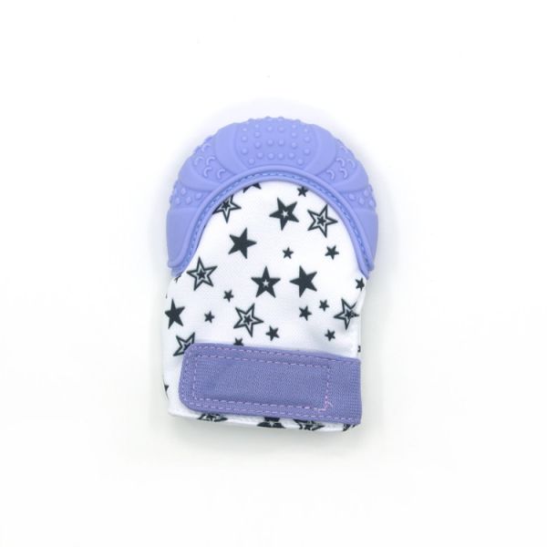 Safety OEM ODM Baby Teething Mitten BPA Free Hand Chew Mitt