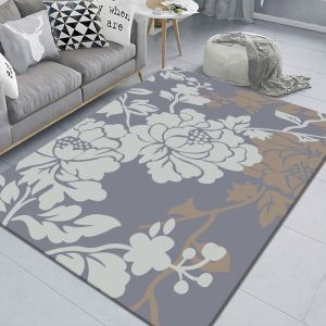 Modern Simple Crystal Velvet Floor Carpet Rug 80x120cm 120x160cm