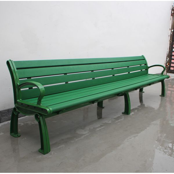 Waterproof Plastic Wooden Bench , Anti Rust Durable Wooden Garden Bench Seat