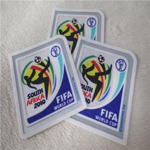 Cheap FIFA World Cup Heat Transfer Flocking Patches Multi - Color For Sportswear Decoration wholesale