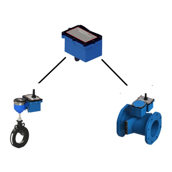 E2 Class C Ultrasonic Water Meter Hydrometer RS485 Modbus No Pressure Loss
