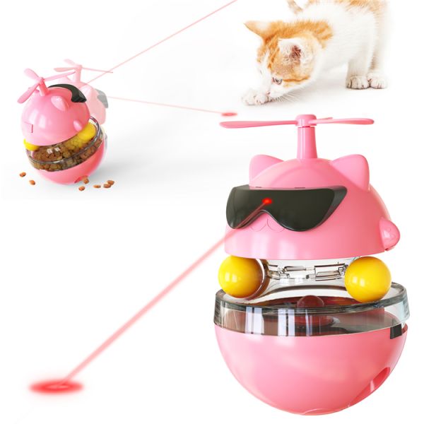 Factory Directly Wholesale Popular Product Interactive Cat Toy Turntable Multifunctional Lightning Lucky Cat Toy