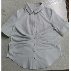 Cheap Blouse Cotton 63%, Nylon 32%, Spandex 5%, Women's Shirt wholesale