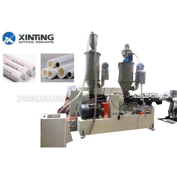 Pvc Pp Pe Ppr Pipe Making Machine Ppr Pipe Extruder Line Long Life Time