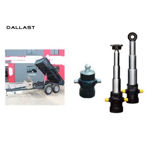 High Pressure Hydraulic Lift Cylinder Single Acting , Long Stroke Hydraulic