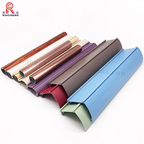 Anodizing Aluminum Curtain Wall System , 10mm Ceiling Mounted Curtain Track