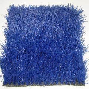 Cheap Blue synthetic grass for soccer field colorfu artificial grass for football field wholesale