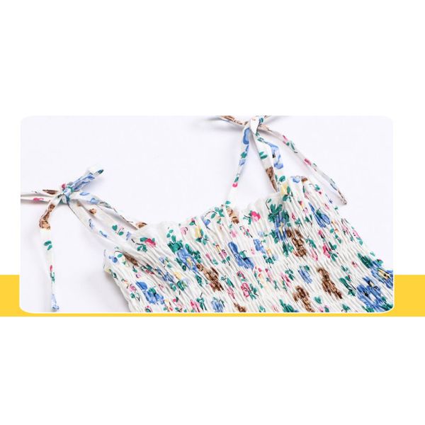 Little Girls Rainbow Beach Sundress Children's Dress Clothing