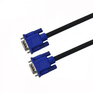 Cheap 6.0mm Computer VGA Monitor Cables Hdmi To Vga Cable Braid Shielding wholesale