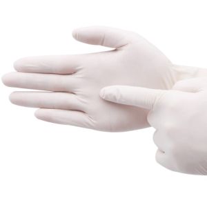 Cheap Stretchable Sterile Latex Surgical Gloves Powder Free wholesale