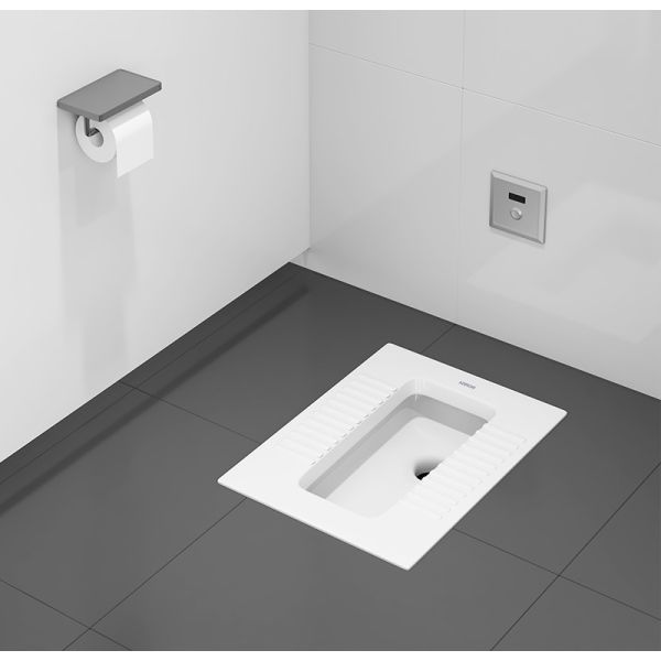 Ceramic Toilet Squat Bathroom Sanitary Ware S-tray Squatting Pan