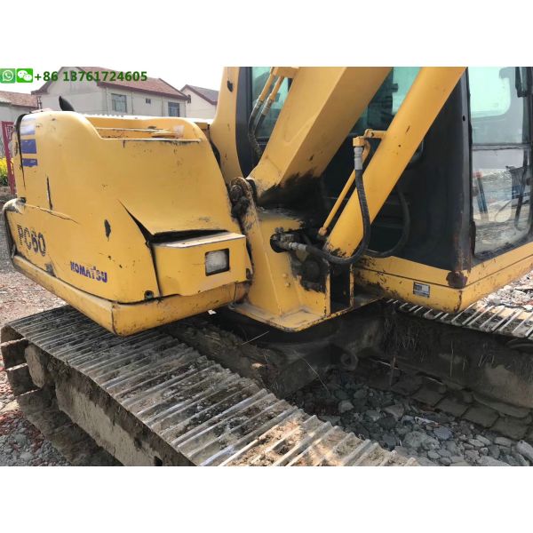40KW Engine Power Used Komatsu Excavator Mini PC60 PC78 Excavator 2010 Year