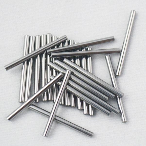 Fine Grain Cemented Carbide Milling Blanks Rods Ø4×40mm h6 h5 Tolerance