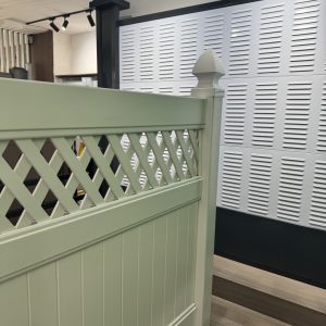 Cheap Low Maintenance White Privacy PVC Fence Pannels Sustainable Vinyl wholesale