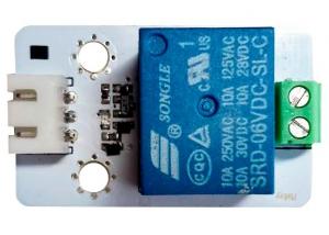Cheap 10A 250VAC 30VDC Digital Signal Arduino Sensor Module High Power Low Voltage Trigger Relay Normal Open wholesale