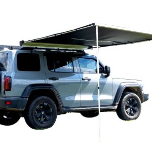 China Retractable Car Awning Tent 250x200cm Aluminum Alloy Frame on sale